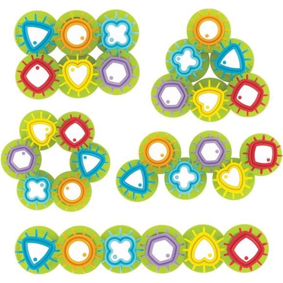 Shape ‘N’ Spin Gear Sorter. A Developmental Activity Toy for Kids - Picture 5 of 7